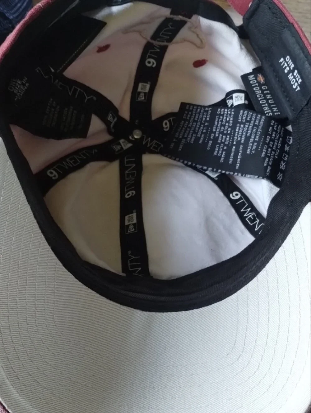 Harley-Davidson Maroon Cap with White Embroidered Logo